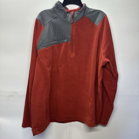 North End Excursion Trail Fabric-Block Micro Fleece Jacket Men's SZ 3XL - Picture 1 of 9